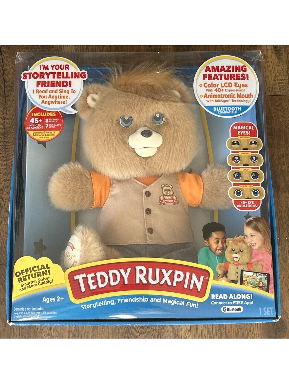 TEDDY RUXPIN RETURN OF THE STORYTIME & MAGICAL BEAR New In Box
